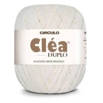 Linha Circulo Clea Duplo 508M Cor 8001 - Branco