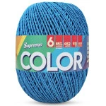 Barbante Supremo Color C/452M Cor 020 Azul Turquesa