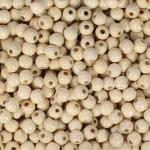 Contas Madeira Luli 14Mm 100G Cor Bege