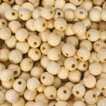 Contas Madeira Luli 20Mm 100G Cor Bege