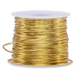 Cordao Imp Luli Metalizado 1,5Mm 50M Cor Ouro