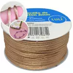 Cordao Imp Luli Cetim 2Mm 50M Cor 12 Camurca