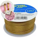 Cordao Imp Luli Cetim 2Mm 50M Cor 14 Caramelo