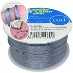 Cordao Imp Luli Cetim 2Mm 50M Cor 23 Cinza