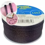 Cordao Imp Luli Cetim 2Mm 50M Cor 28 Cafe