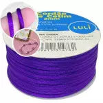 Cordao Imp Luli Cetim 2Mm 50M Cor 51 Roxo