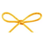 Cordao Imp Lulitex Cetim 2Mm 50M Cor 066 Amarelo Ouro