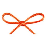 Cordao Imp Lulitex Cetim 2Mm 50M Cor 090 Flame Orange