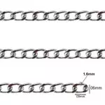 Corrente Nybc 1,6 9X6Mm Mt Cor Niquel