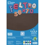 Feltro Santa Fe Blister 180G/M2 50X70Cm Cor 27 Marrom Terra