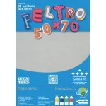 Feltro Santa Fe Blister 180G/M2 50X70Cm Cor 73 Gelo