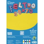 Feltro Santa Fe Blister 180G/M2 50X70Cm Cor 81 Amarelo Citrico