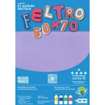 Feltro Santa Fe Blister 180G/M2 50X70Cm Cor 84	Blue Berry