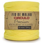 Fio Circulo Malha Premium 25Mm 140M Cor 1289 Canario