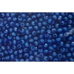 Contas Trama Acrilica Fluor 8Mm 500G Cor Azul