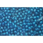 Contas Trama Acrilica Fluor 8Mm 500G Cor Turquesa