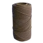 Cordao Artiara Encerado Fo 1,0Mm C/100M Cor Caramelo 