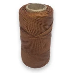 Cordao Artiara Encerado Fo 1,0Mm C/100M Cor Conhaque