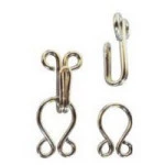 Fecho Metal Gancho Niq/Pt 4/0 4118-9C/36 Acabamento Niquelado