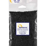 Glitter Lantecor Metalico/Opaco C/500G Cor 12 Preto