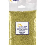 Glitter Lantecor Metalico/Opaco C/500G Cor 21 Ouro Claro