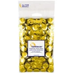 Lantejoula Lantecor  6Mm Met C/1000 Modelo/Cor Cubeta 150 Ouro