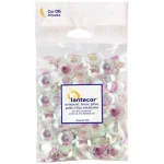 Lantejoula Lantecor  8Mm Iris Cub C/1000 Cor 06 Transparente
