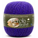 Linha Sao Joao Perola Brilho 460M Cor 28 Roxo / Dourado