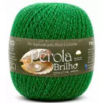 Linha Sao Joao Perola Brilho 460M Cor 30 Verde Bandeira / Dourado