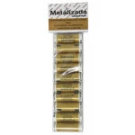 Linha Costuratex Metalizada 10 X 40M Cor Ouro