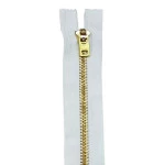 Ziper Corr Metal Gr Fixo M50M 10Cm C/10 Cor Bc