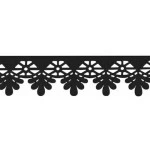 Guipir Ultra.Marilda 1109 2,8Cm C/10M Cor 104 Preto