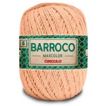 Barbante Circulo Barroco Maxcol 06 452M Cor 4224 Peach Fuzz