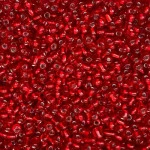 Micangao Imp China 6/0 500G Cor 25 Vermelho Transparente