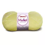 Fio Circulo Mollet 100G Cor 325 Amarelo Candy