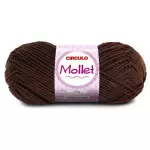 Fio Circulo Mollet 100G Cor 850 Castanho