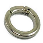 Mosquetao Oniric Argola 30 Ni/Ov C/2 Cor Niquelado