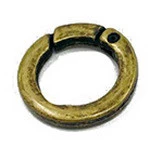 Mosquetao Oniric Argola 30 Ni/Ov C/2 Cor Ouro Velho