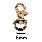 Mosquetao Oniric M-01/08 C/12 Cor Ouro Velho