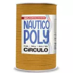 Fio Circulo Nautico Poly 5Mm 500G C/182M Cor 7030 - Mostarda