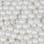 Contas Perola Luli 10Mm 500G Cor Branco