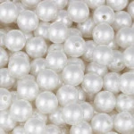 Contas Perola Luli 12Mm 500G Cor Branco