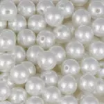 Contas Perola Luli 14Mm 500G Cor Branco