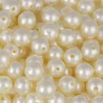 Contas Perola Luli 14Mm 500G Cor Perola