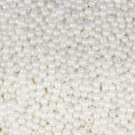 Contas Perola Luli  4Mm 500G Cor Branco
