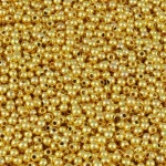 Contas Perola Luli  4Mm 500G Cor Ouro