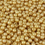 Contas Perola Luli  6Mm 500G Cor Dourado