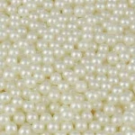 Contas Perola Luli  6Mm 500G Cor Perola