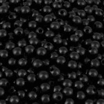 Contas Perola Luli  8Mm 500G Cor Preto