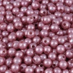 Contas Perola Luli  8Mm 500G Cor Rose